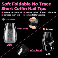 UNA GELLA detailed curved fit hugging nail bed for comfortable wear