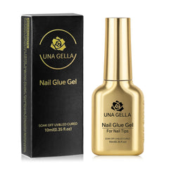 UNA GELLA front bottle 10ml showing label and compact size for portability