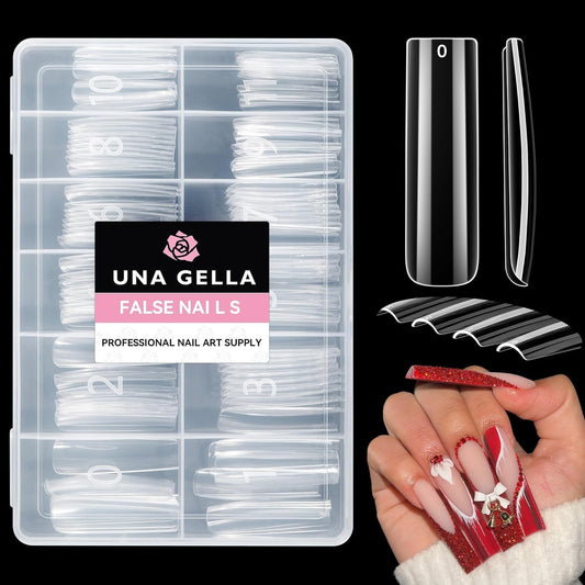 UNA GELLA front packaging showing 120-piece kit and box convenience