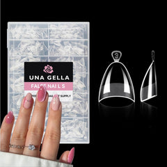 UNA GELLA front packaging showing 504pcs kit and benefits