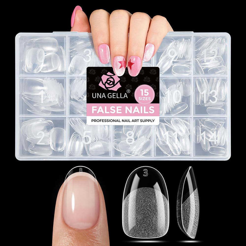 UNA GELLA front packaging showing full 300-piece kit and benefit quick selection