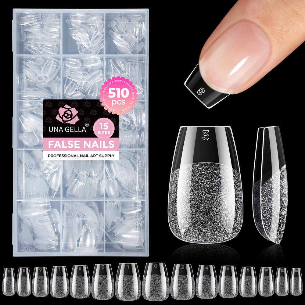 UNA GELLA front packaging showing full 510pcs kit and benefits