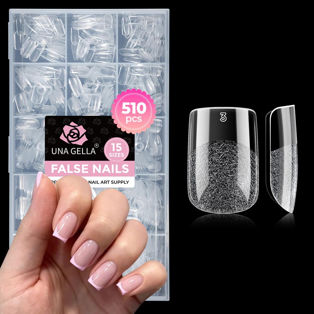UNA GELLA front packaging showing 510-piece set for convenience and variety