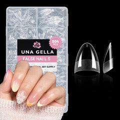 UNA GELLA front packaging showing 504-piece kit and quick benefit