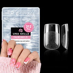 UNA GELLA front packaging showing full 312-piece kit for quick selection