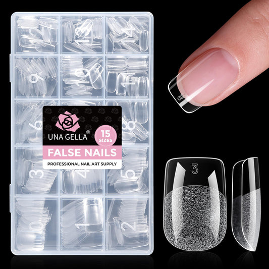 UNA GELLA front packaging showing 300pcs kit and product benefit clear organization