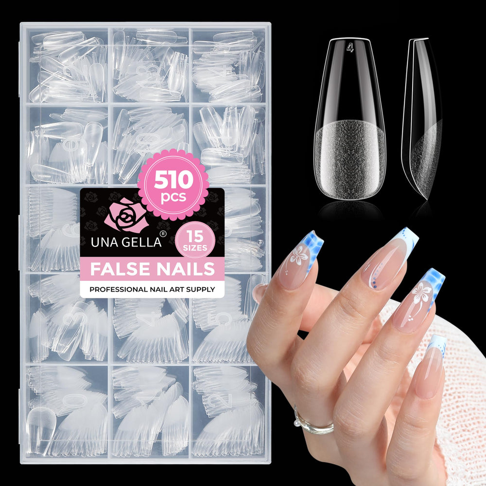 UNA GELLA front packaging showing full 510pcs kit and benefits