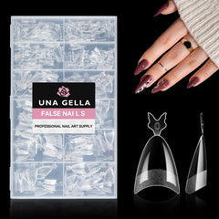 UNA GELLA front packaging showing 312-piece set and organization benefit