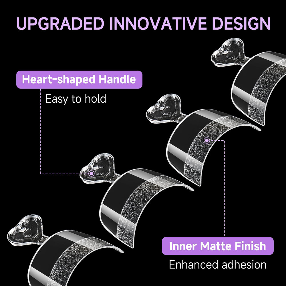 UNA GELLA side view of half-cover profile providing natural fit and breathable feel