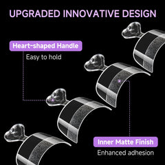 UNA GELLA side view of half-cover profile providing natural fit and breathable feel