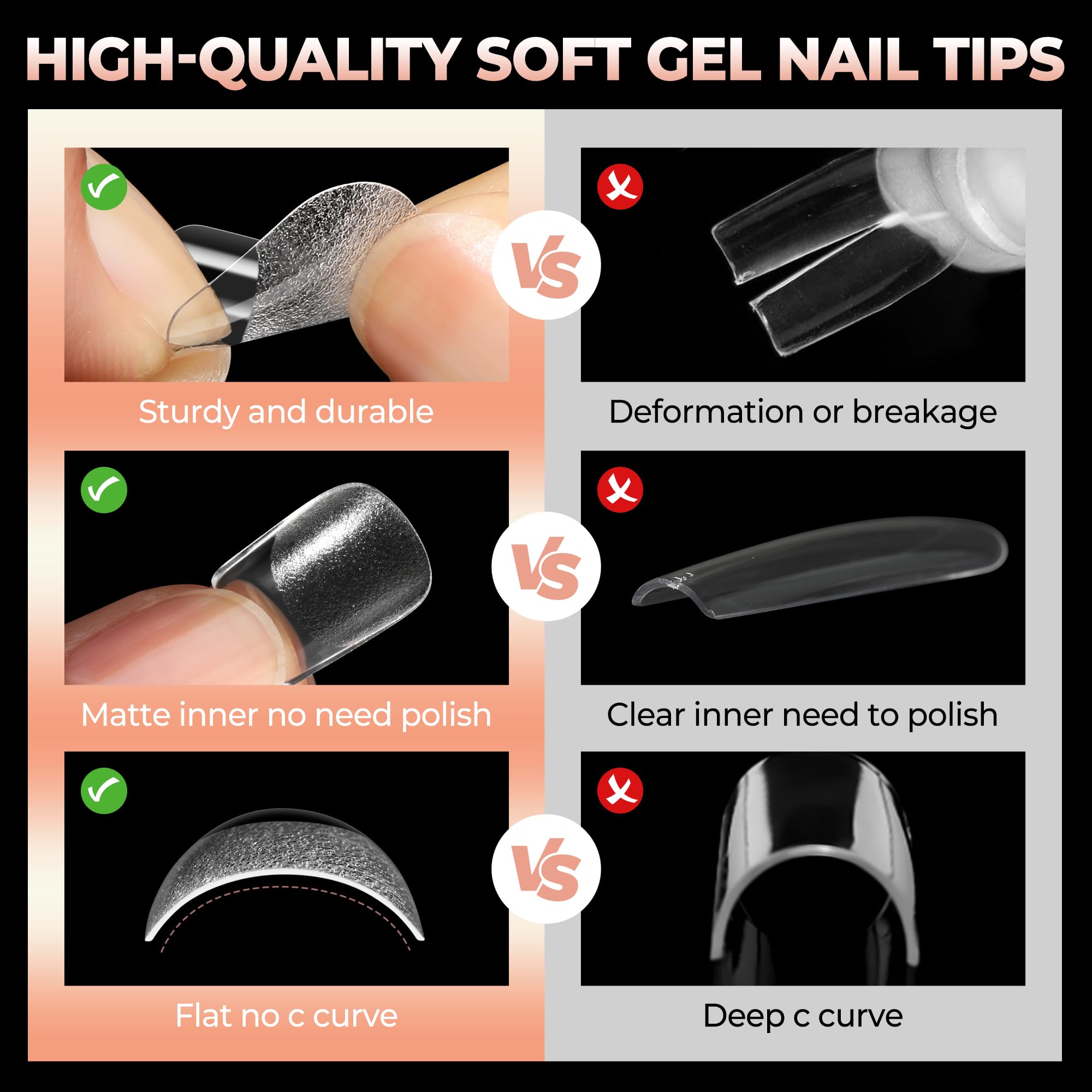 UNA GELLA tips in hand to show scale and easy application