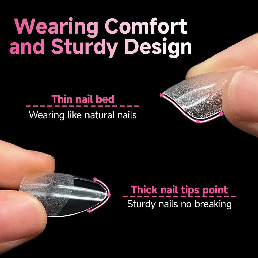 UNA GELLA salon application with brush demonstrating easy adhesion
