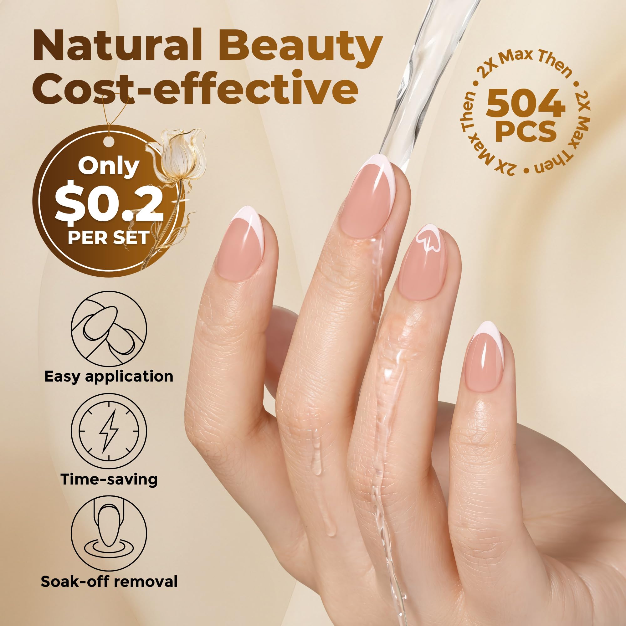 UNA GELLA in salon application for quick professional use