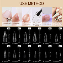 UNA GELLA application on hand demonstrating easy at-home fitting