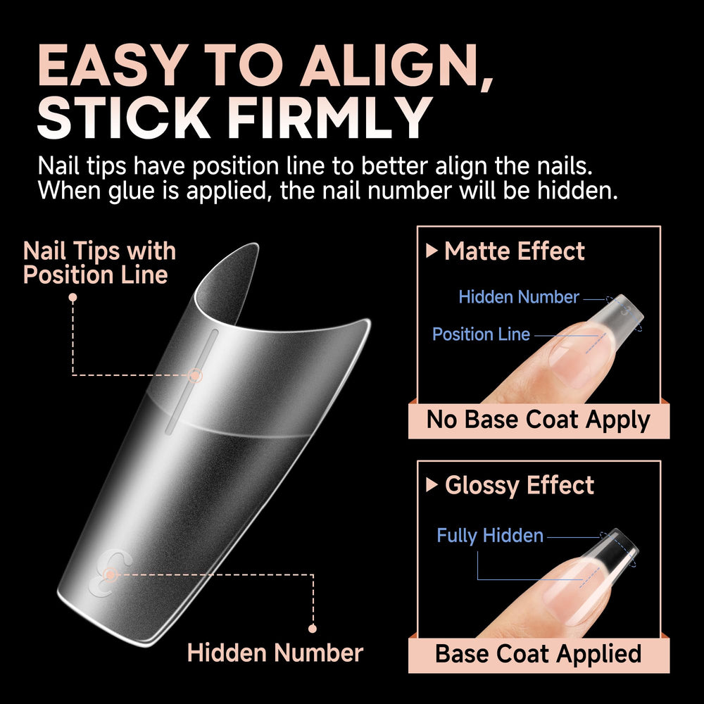 UNA GELLA in use application with glue showing easy alignment and secure bond