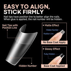 UNA GELLA in use application with glue showing easy alignment and secure bond