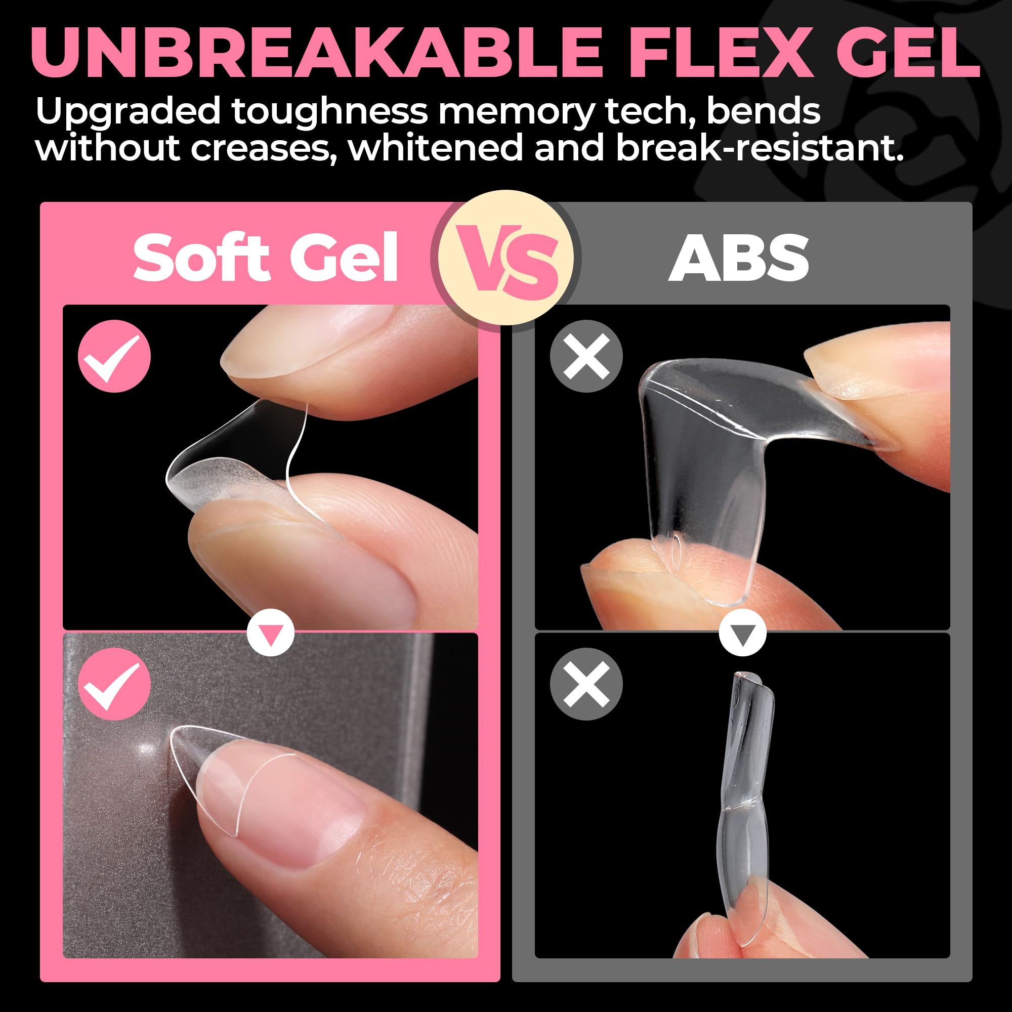 UNA GELLA in-use during DIY manicure for quick salon finish
