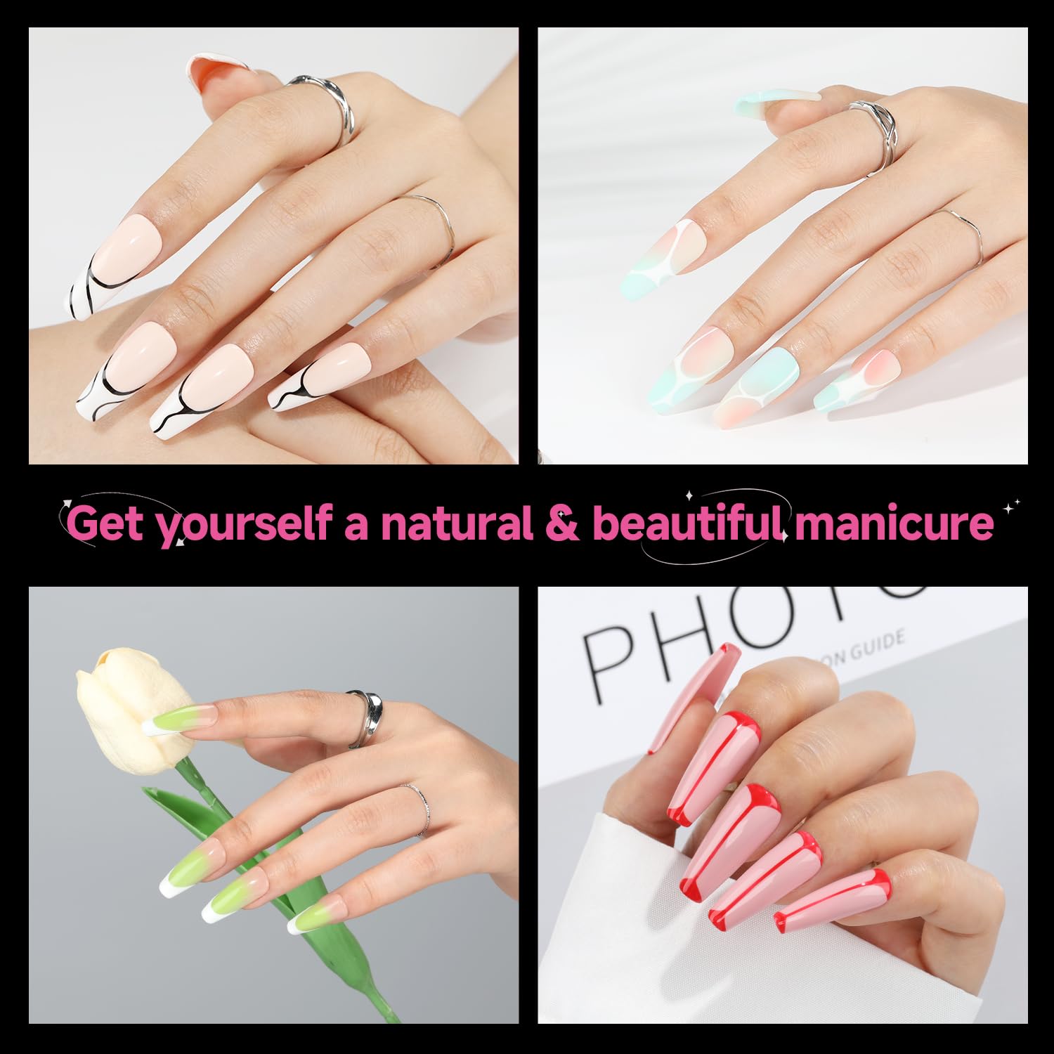 UNA GELLA inner matte texture close-up improving adhesion and application speed