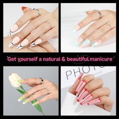 UNA GELLA inner matte texture close-up improving adhesion and application speed