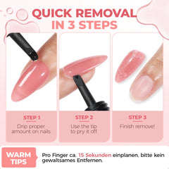 UNA GELLA in home removal scene illustrating easy DIY convenience