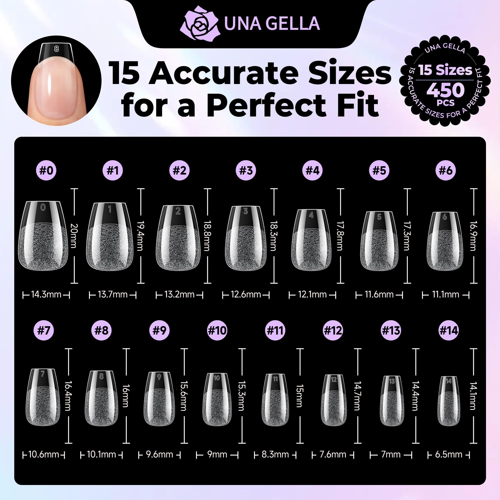 UNA GELLA lifestyle desk shot of tools and tips for at-home nail styling
