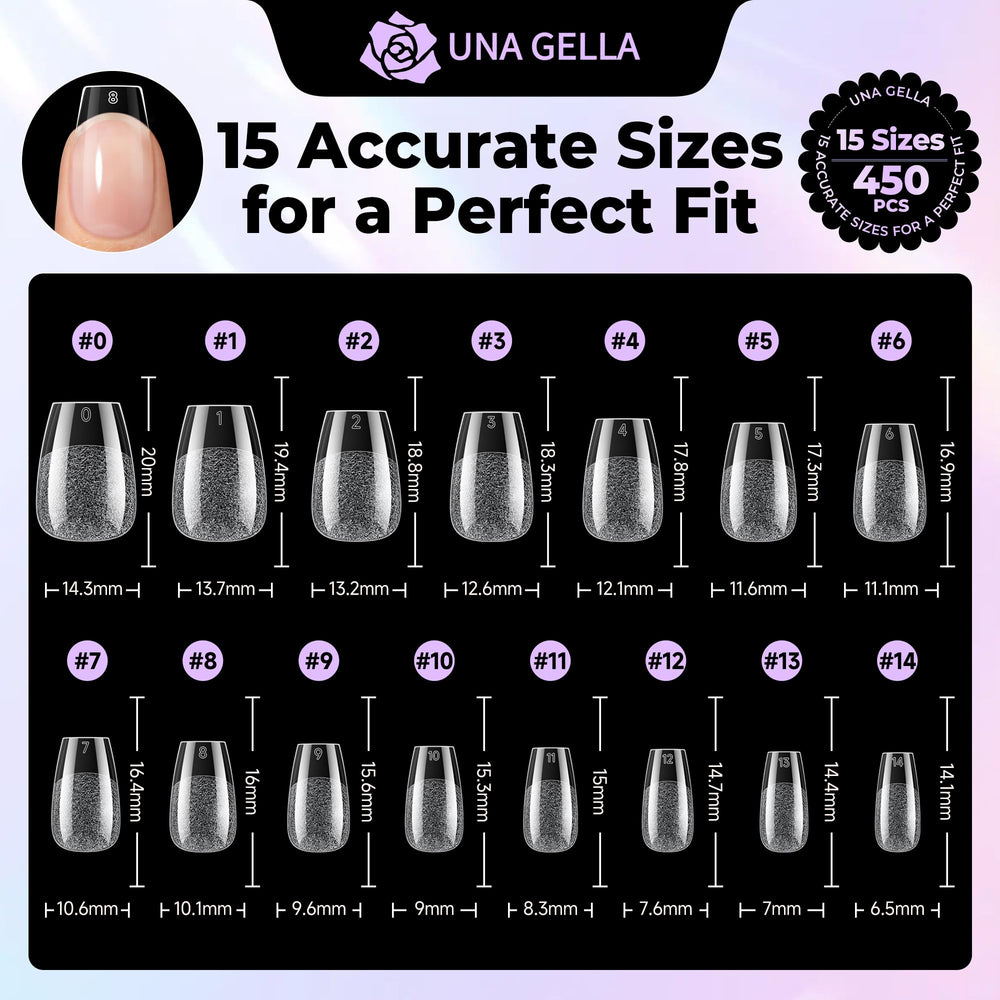 UNA GELLA lifestyle desk shot of tools and tips for at-home nail styling
