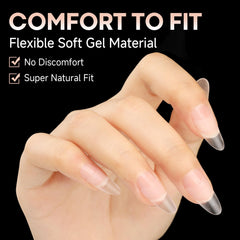 UNA GELLA lifestyle elegant manicure display for salon-quality look