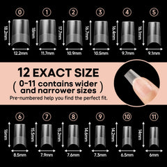 UNA GELLA lifestyle image hands wearing polished square tips for a salon look