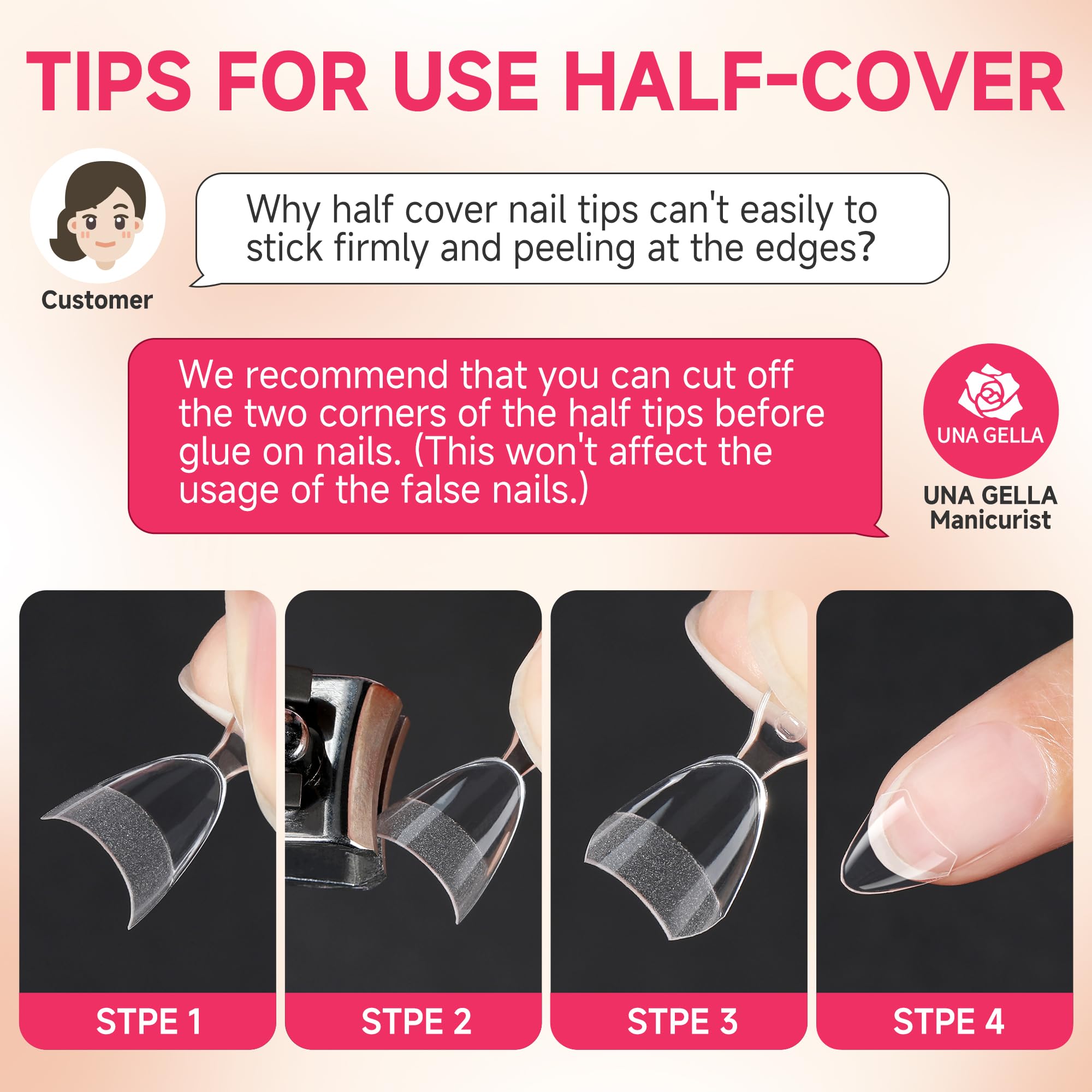 UNA GELLA lifestyle manicure scene showing polished finish benefit