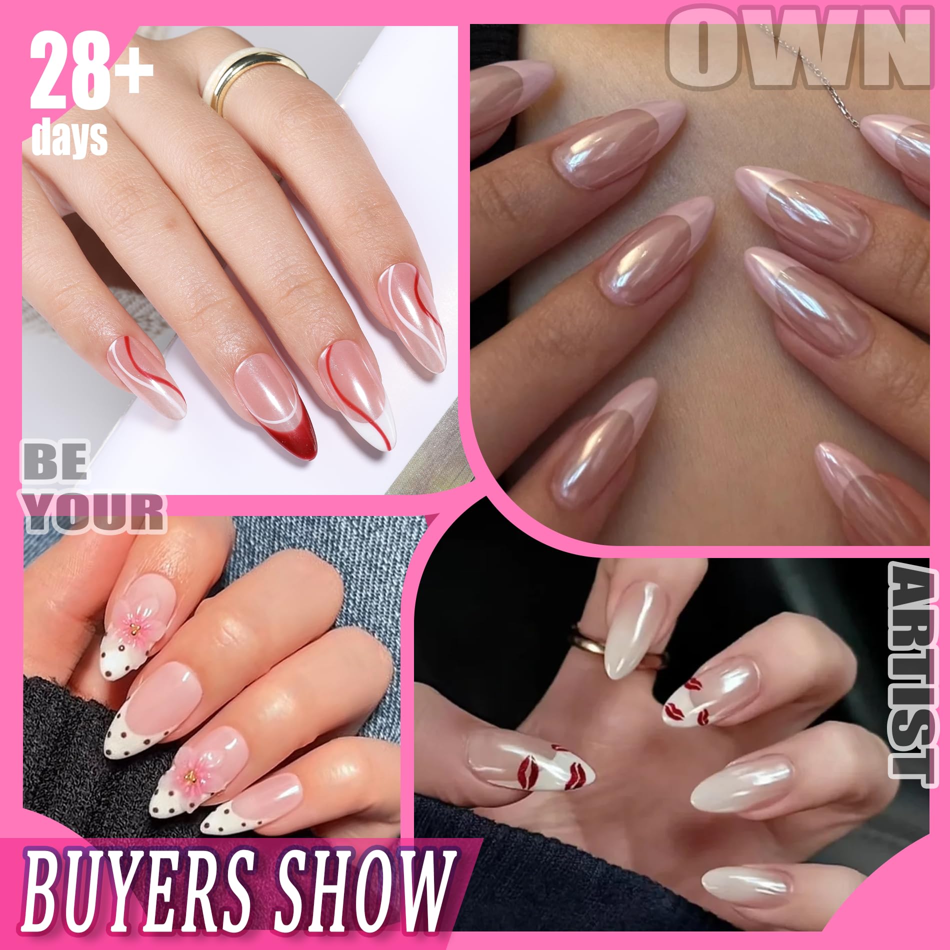 UNA GELLA lifestyle manicure setting with tools showing practical at-home use