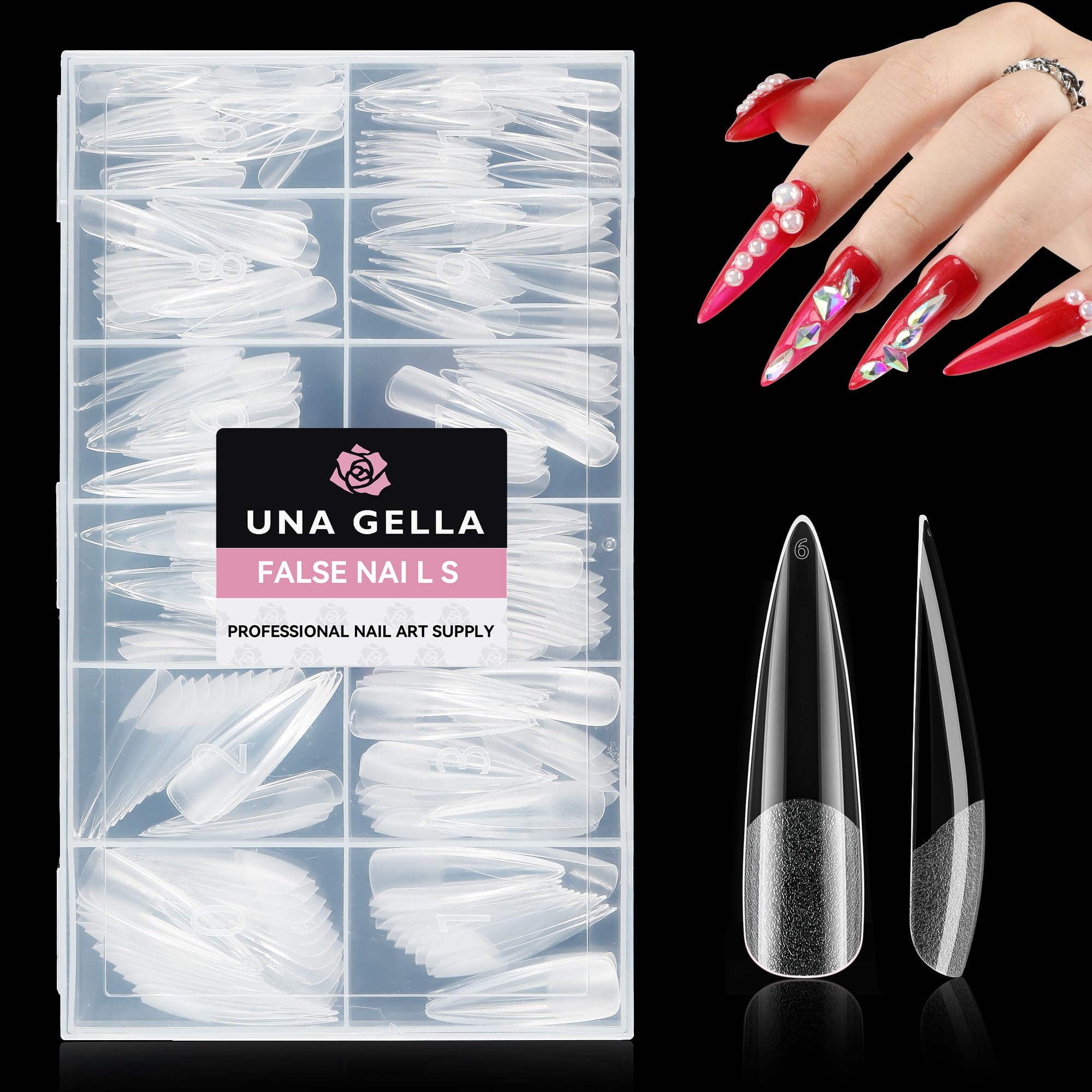 UNA GELLA finished nails at a party highlighting long-lasting salon results