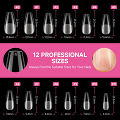 UNA GELLA finished coffin nails with gems showcasing creative polish options