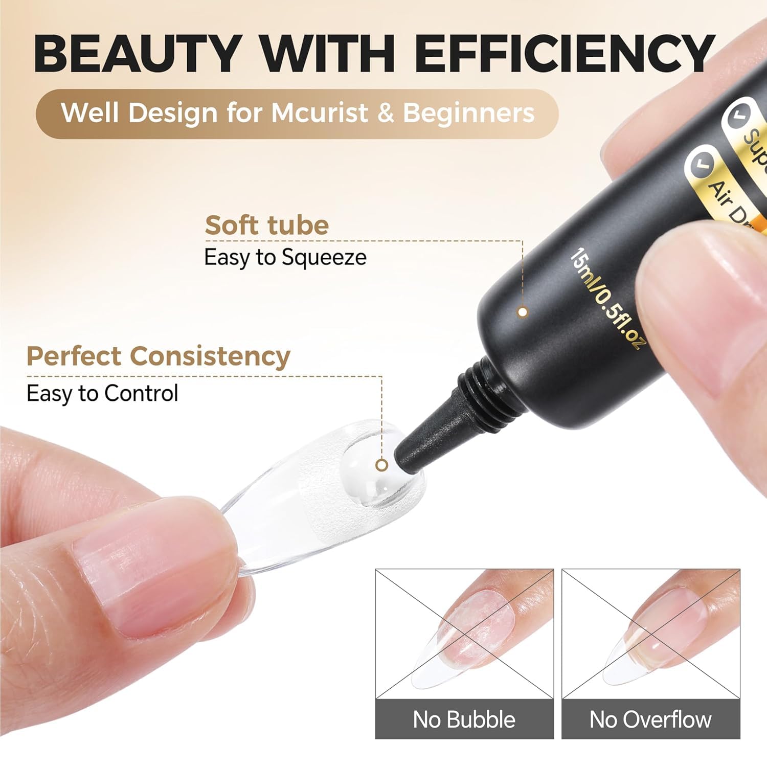 UNA GELLA nail buffer and file close-up for smooth long-lasting finish