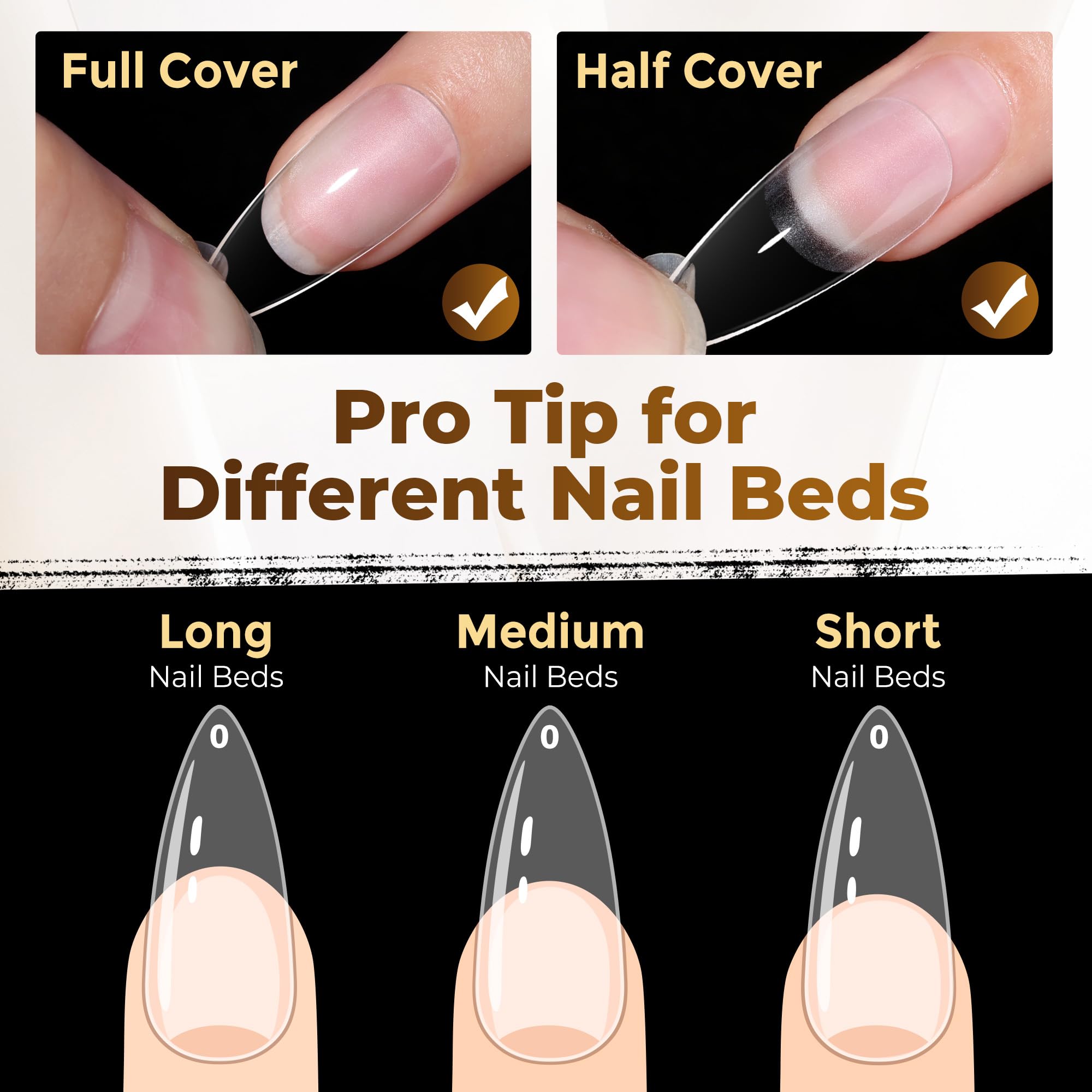 UNA GELLA polished stiletto nails in lifestyle scene for salon finish
