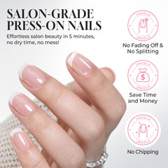 UNA GELLA removal soak process showing gentle adhesive release for reuse