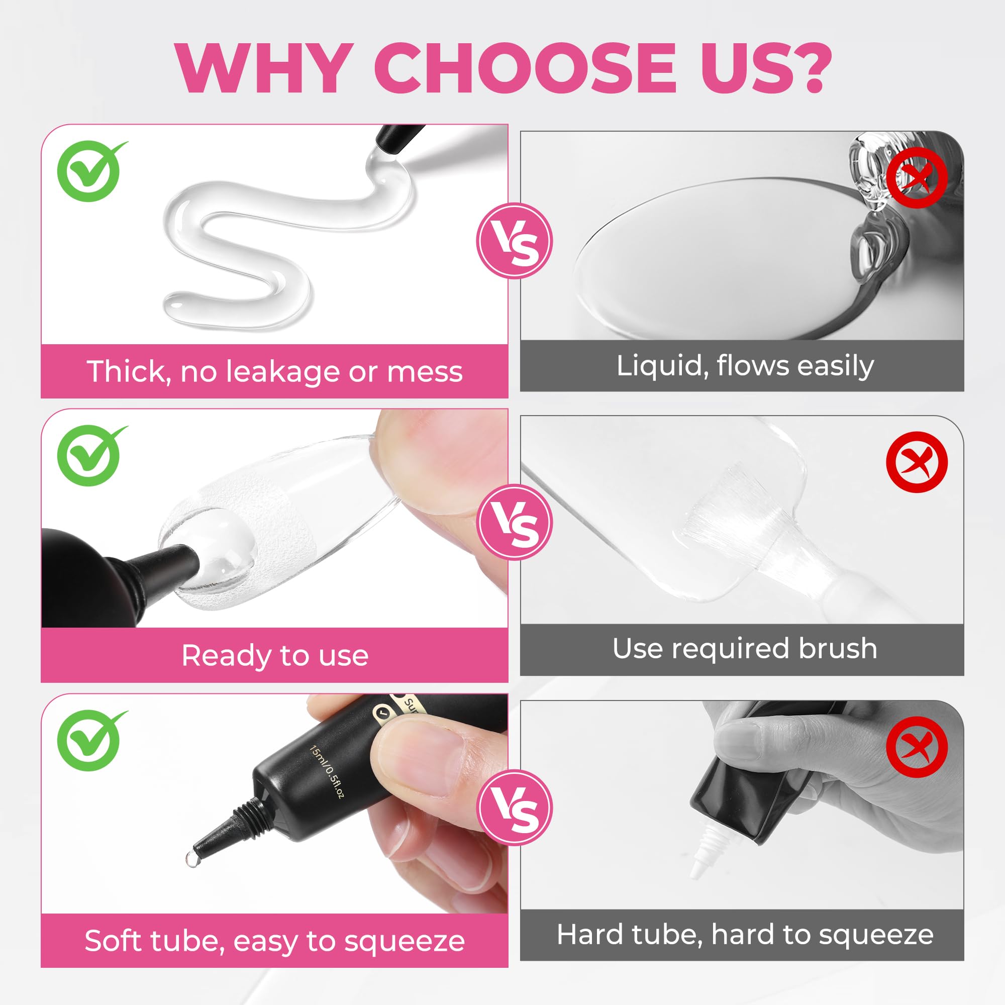 UNA GELLA remover droplet on nail seam enabling targeted softening benefit