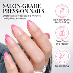 UNA GELLA reused nails after wear showing easy cleaning and reuse