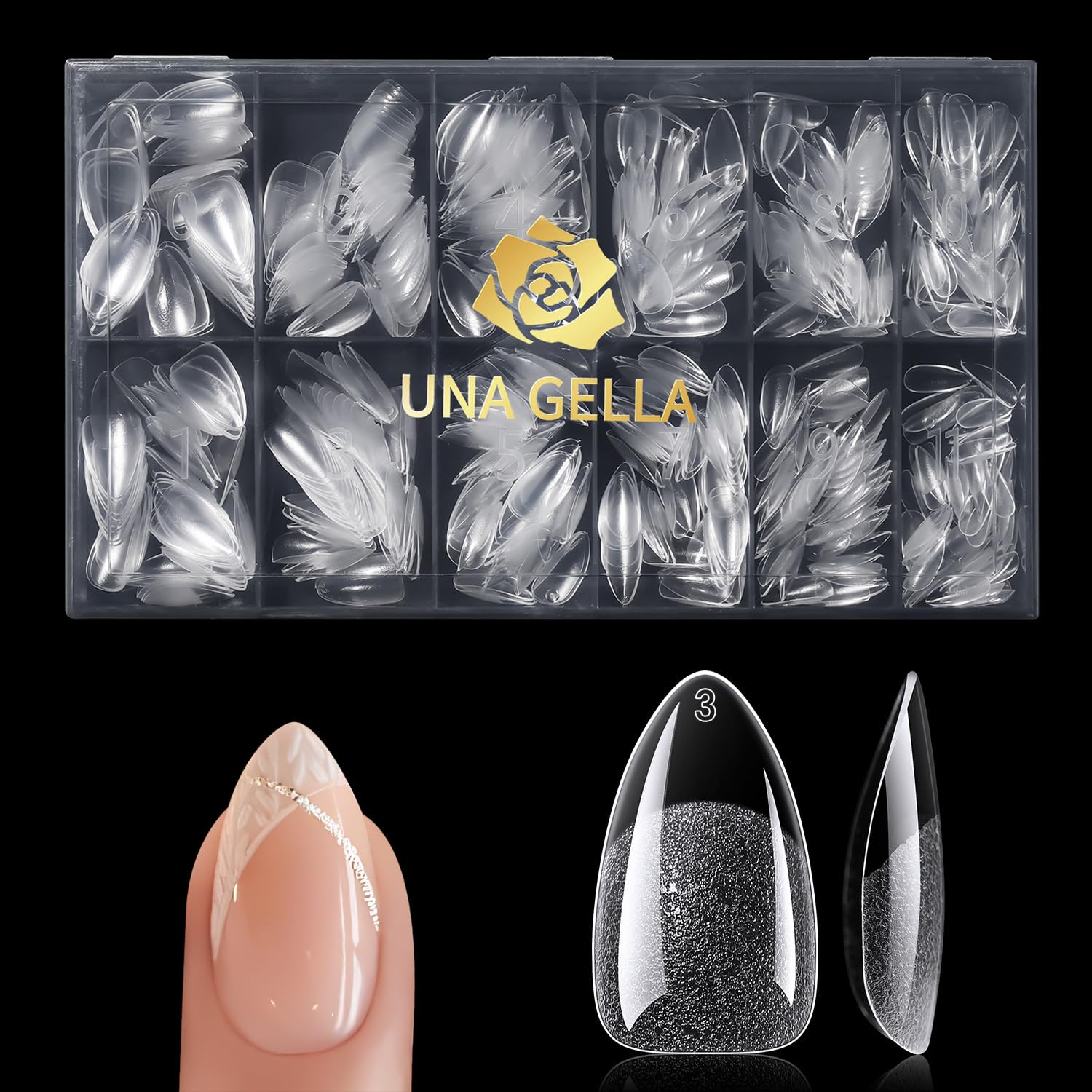 UNA GELLA salon lifestyle shot illustrating professional-ready results