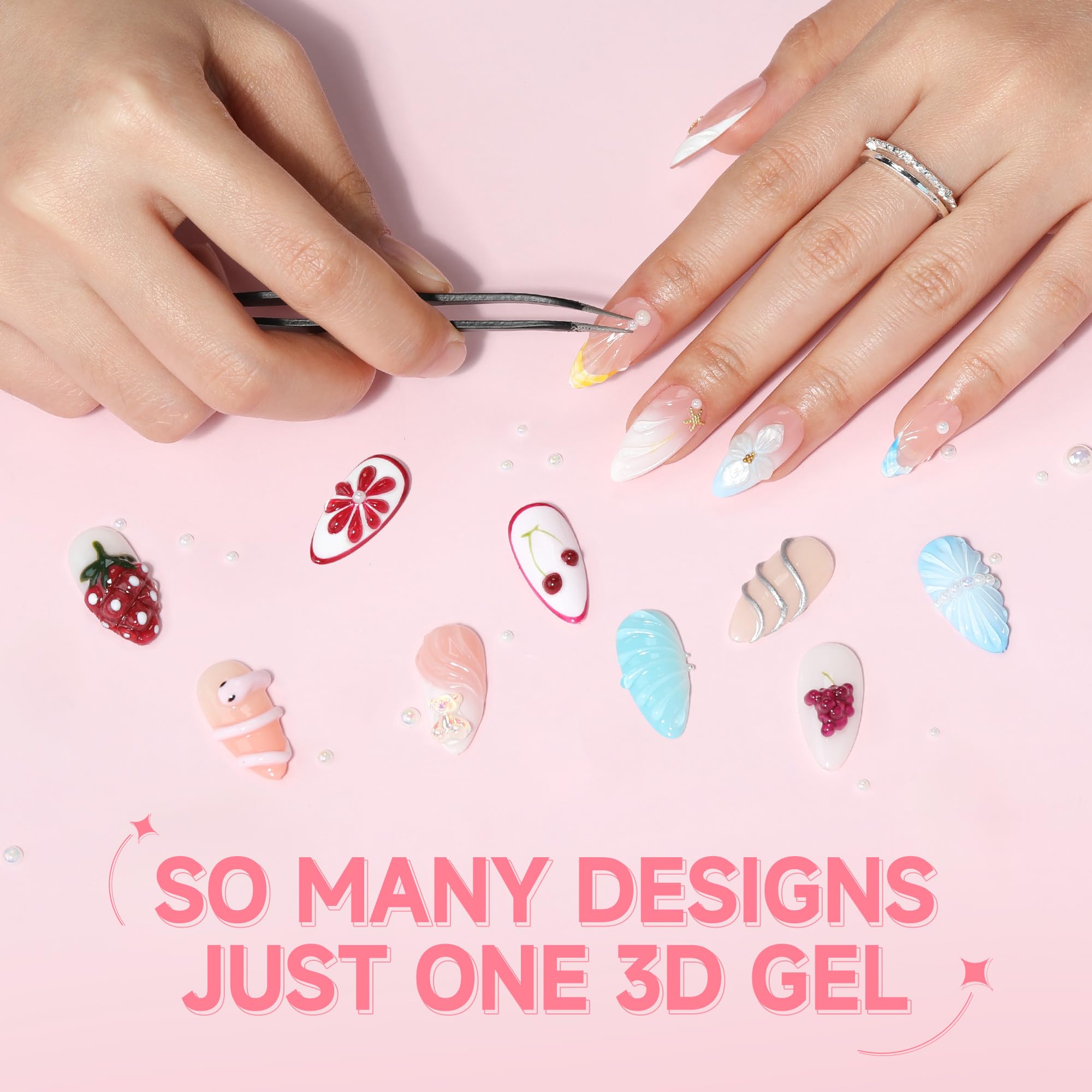 UNA GELLA 30g tube beside ruler showing compact size and portability
