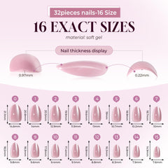 UNA GELLA scale comparison on a hand model showing realistic size