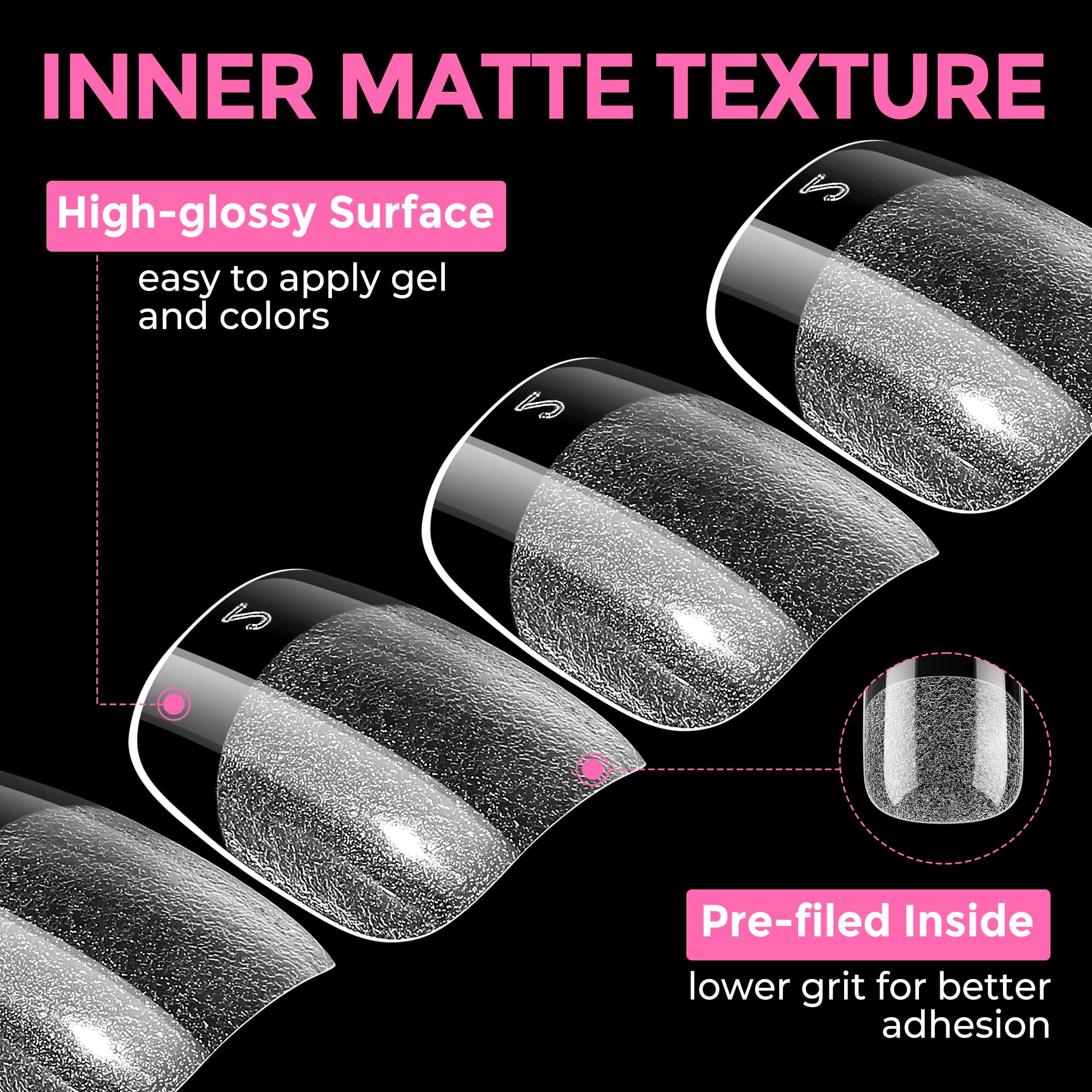 UNA GELLA tips beside a coin for size scale and accurate fit benefit