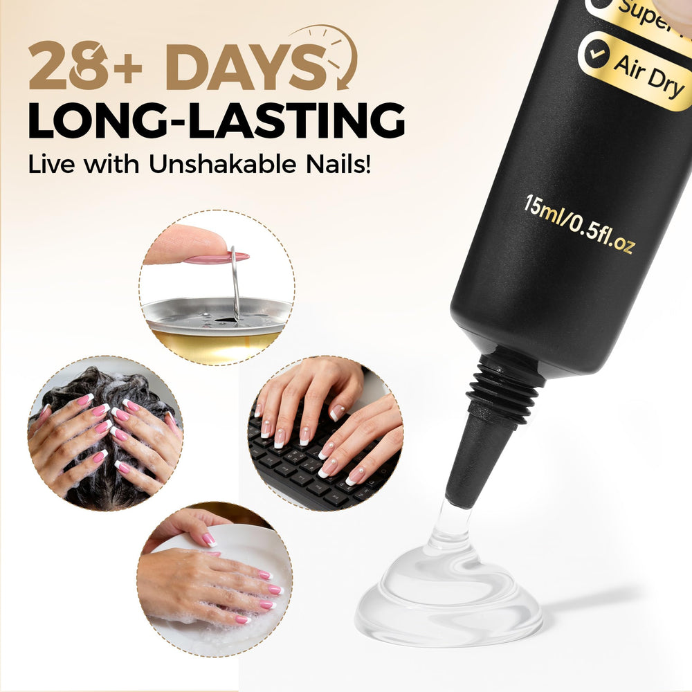 UNA GELLA semi-solid gel texture on applicator demonstrating drip-free, easy control