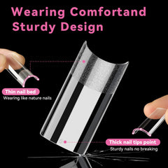 UNA GELLA side profile showing soft jelly no C-curve for comfortable fit