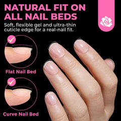 UNA GELLA side profile highlighting thick front and thin back for durable fit and comfort