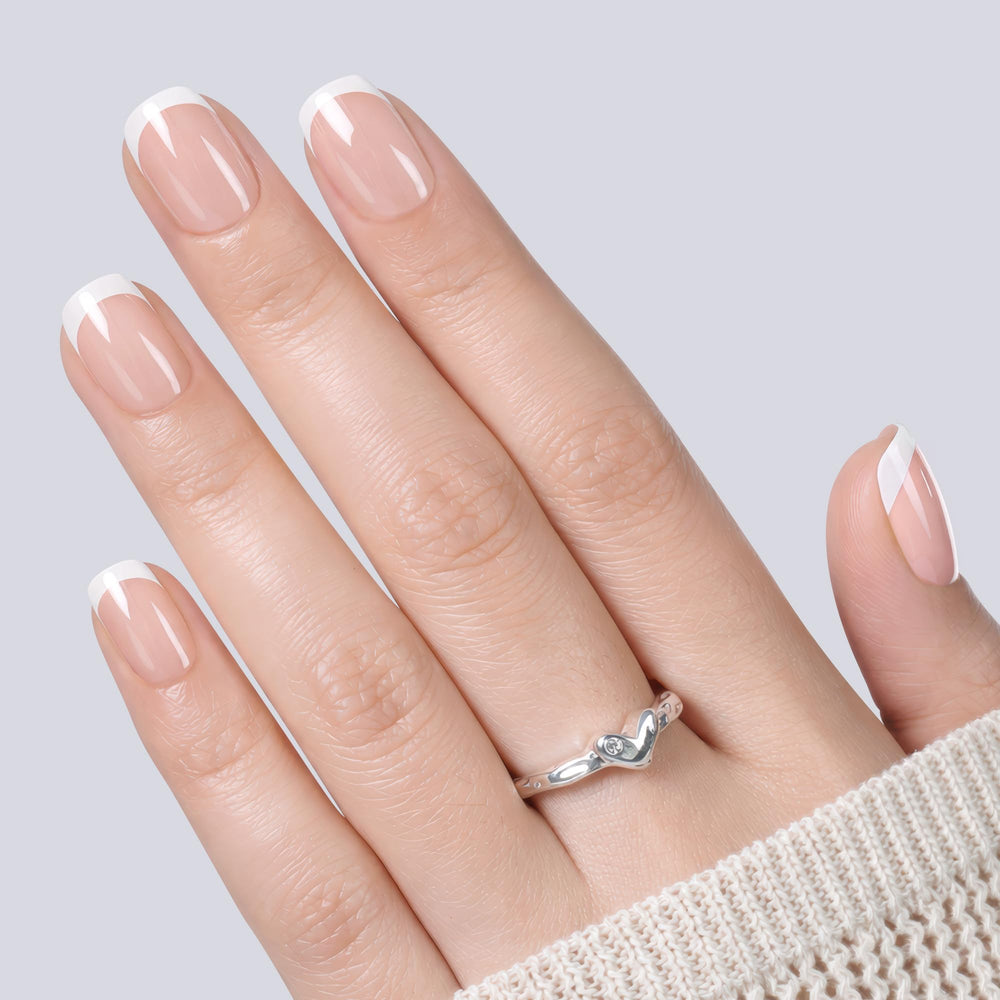UNA GELLA side profile view showing soft-gel thickness and flexible feel