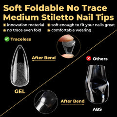 UNA GELLA side profile highlighting thin back edge for better fit