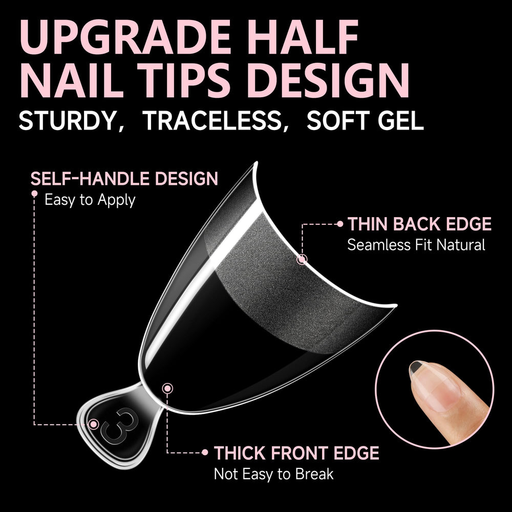 UNA GELLA pre-numbered size chart with tips for fast fitting and organization