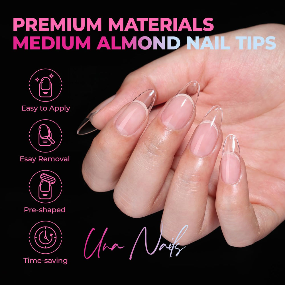 UNA GELLA size chart layout with 15 sizes displayed, simplifies matching nails