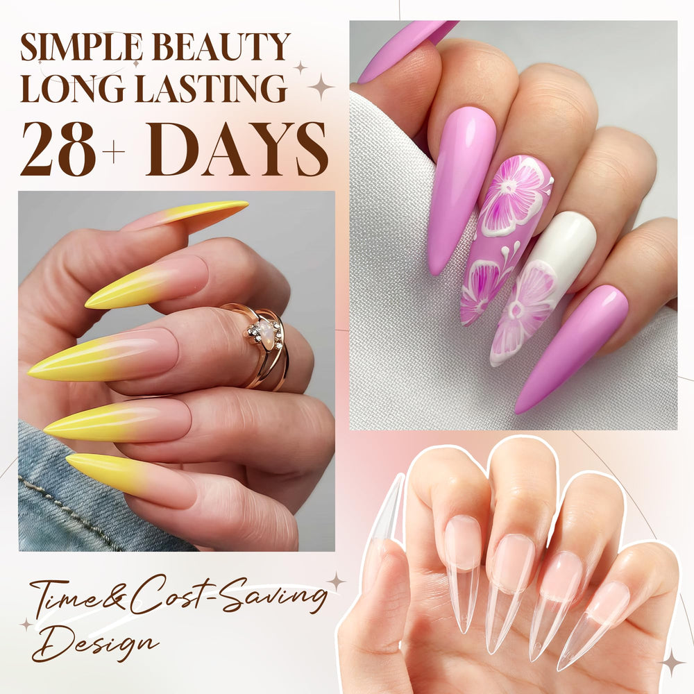 UNA GELLA inner frosted texture close-up improving glue and gel adhesion