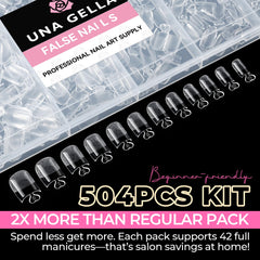 UNA GELLA detailed texture and sharp square edge highlighting easy shaping